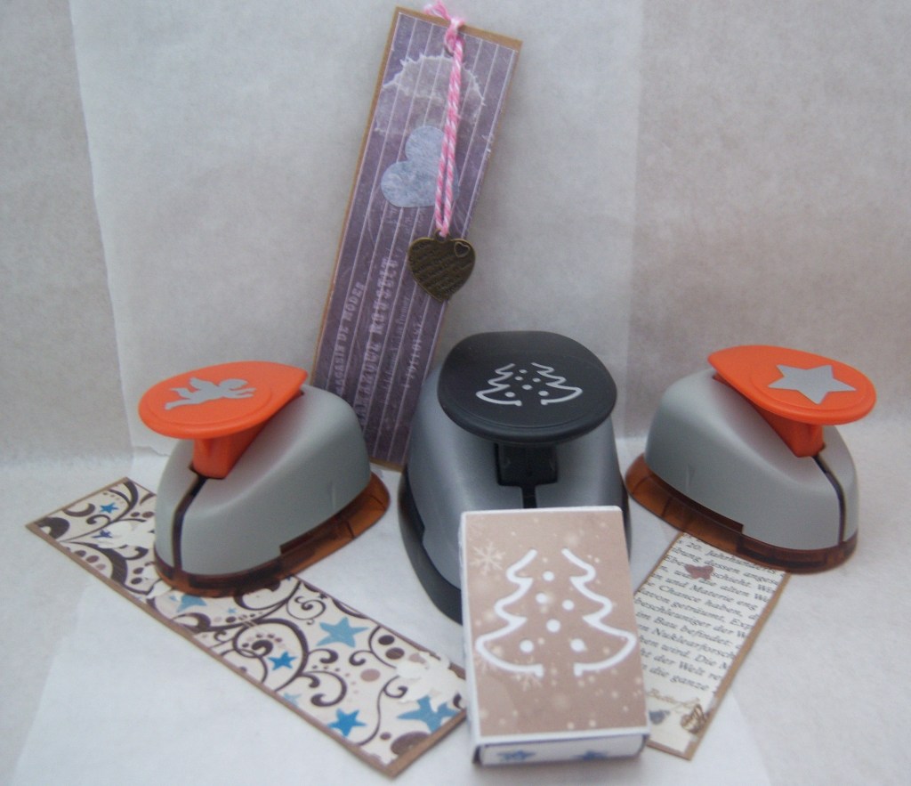 Mel hat gebastelt: Bunte Lesezeichen…