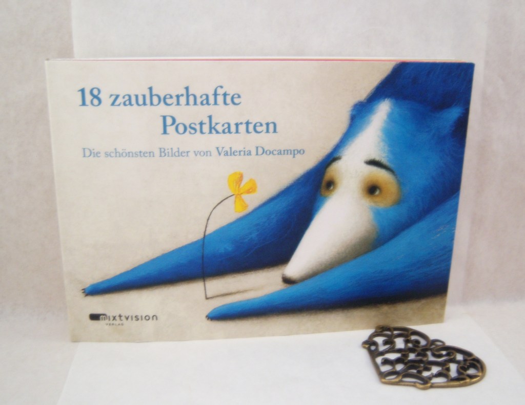 18 zauberhafte Postkarten.