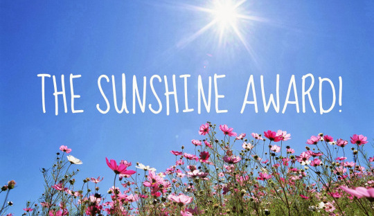 The Sunshine Award