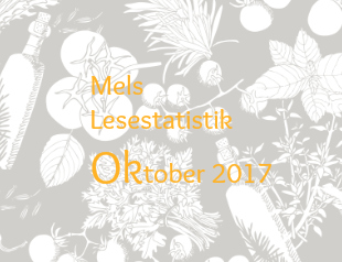 Mels Lesestatistik Oktober&nbsp;2017…