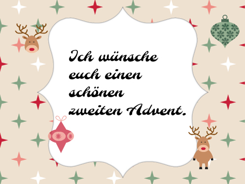 Einen frohen 2. Advent!